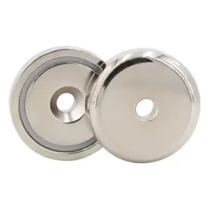 Potmagneet met verzonken gat — neodymium, nikkel (5)